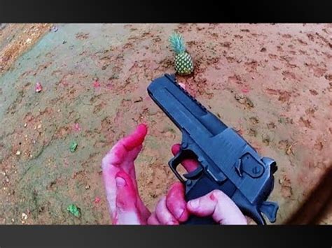 Historically, many black powder pistols fired bullets with diameters well above ½ inch. REAL Russian Fruit Salad! The Desert Eagle .50 cal. - YouTube