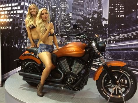 See more ideas about victory motorcycles, custom motorcycles, victory motorcycle. Victory Motorcycle Babes Kheenah Fossey & Amber Gregory ...