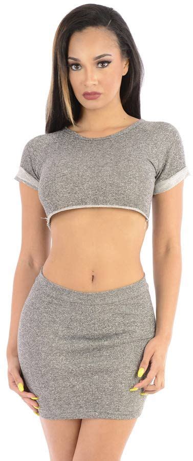 Halterneck asymmetrical hem crop top. Pin on Bare Belly Outfits