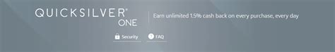 Once you've put in your details you'll get a response in 60. Capital One® QuicksilverOne® Cash Rewards Credit Card Review (2020)