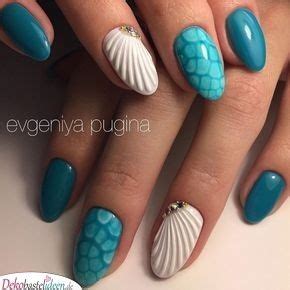 Helle nail art idee … Strand und Meer Nägel | Sommernägel, Farbenfrohe ...