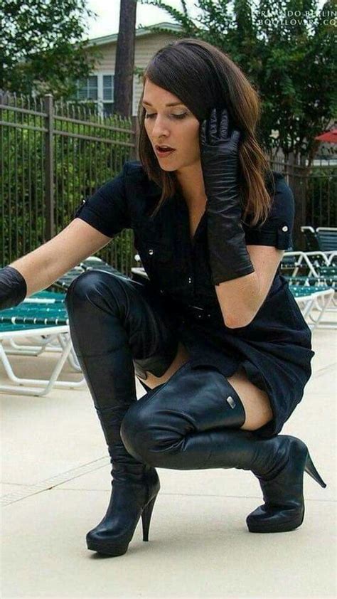 Fishnet stockings, black leather boots and tits. 2399 best Crotch boots images on Pinterest | High boots ...