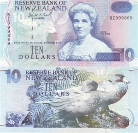 This information was last updated on february 27, 2021 at 12:05 am cet. 10 Dollars (Kate Sheppard) - New Zealand - Numista