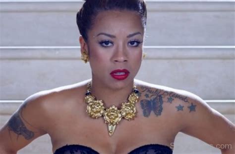 Keyshia cole has this daniel jr tattoo with hearts on her left forearm in honor of her son, daniel gibson jr. Keyshia Cole Butterfly Tattoo | Super WAGS - Hottest Wives ...