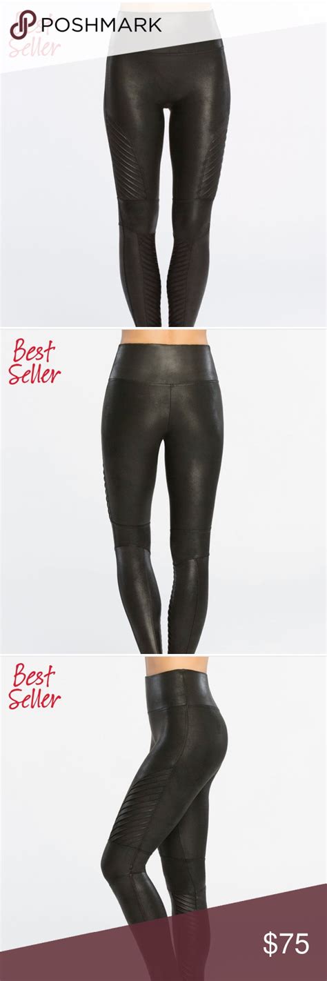 To camel toe or camel no, that is the question. Spanx Faux Leather Moto Leggings | Moto leggings, Leggings ...