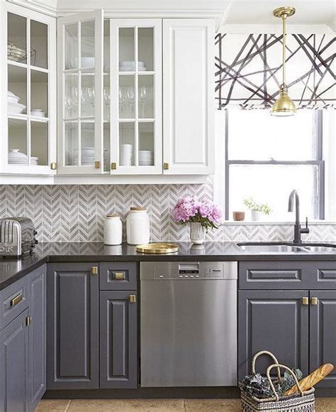 Everything you need to know about the two toned kitchen cabinet trend. 30+ Best Two Tone Kitchen Cabinets Concept to Your Inspire Design | Kitchen renovation, Grey ...