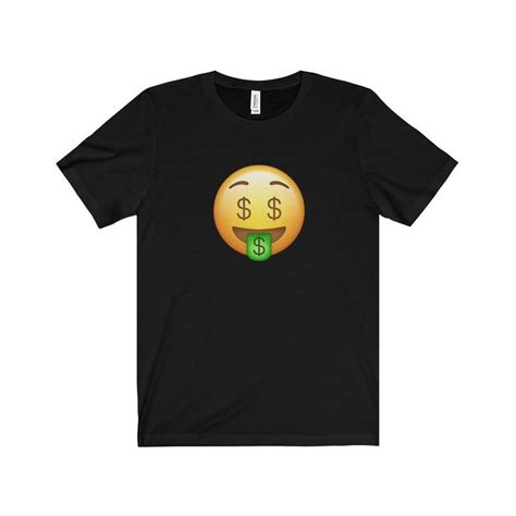 Emoji emoticon smiley love feeling, emoji, heart eye emoji icon png clipart. Money Face Emoji Tee | Emoji tees, Weird shirts, Weird tees