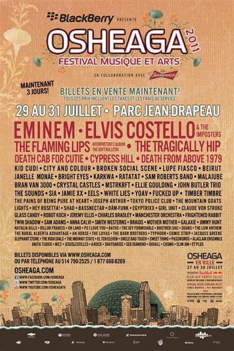 Osheaga 2018 was the first major music festival i ever attended. Relive 2011 | Osheaga