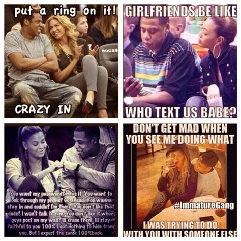 36 beyonce jay z memes ranked in order of popularity and relevancy. BEYONCE AND JAY Z FACEBOOK MEMES: THE MOVIE