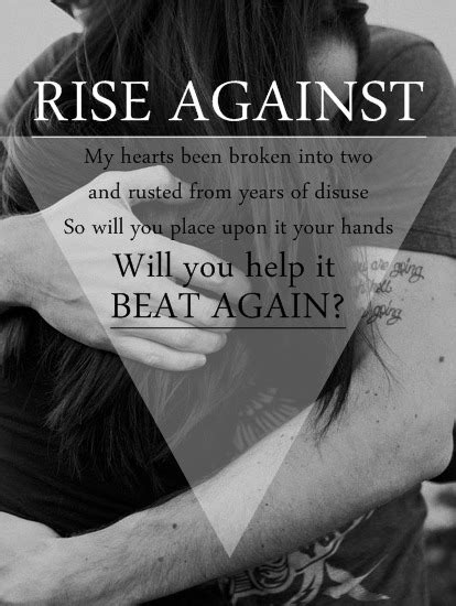 No copyright intended i made this video only for the purpose of entertainment, and raising awareness to the band. rise against lyrics on Tumblr