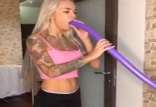 Arya faye is a little blonde hottie with serious deepthroating. Hot Blonde Deepthroats A Stick of Butter, Swallows - Wow ...