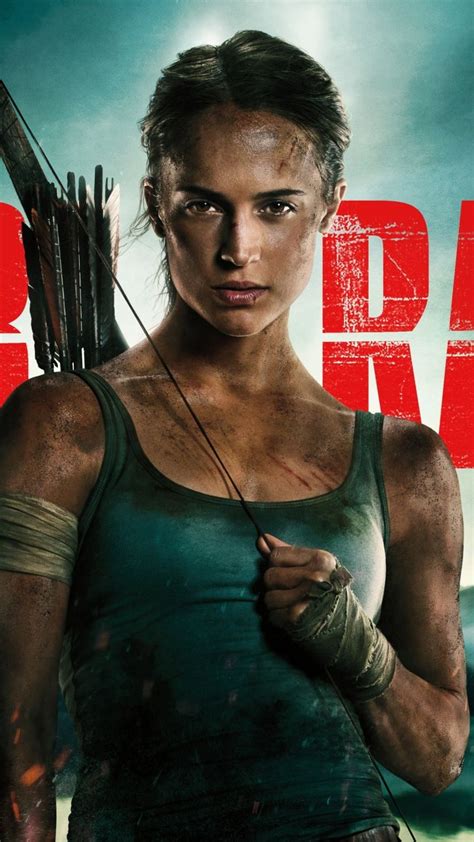 Now a young woman of 21 without any real focus or purpose, lara navigates the chaotic streets of trendy east london as a bike courier, barely making the rent. Poster, movie, Alicia Vikander, Lara Croft, Tomb Raider ...