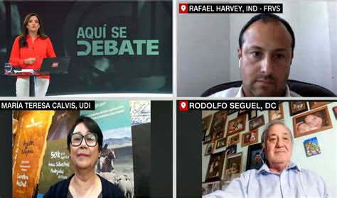 Estos son los candidatos constituyentes por listas Aquí se debate candidatos a la CC: Rafael Harvey, Rodolfo ...