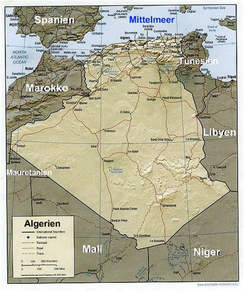 Algerien hat im norden mediterranes klima, im süden extrem trockenes wüstenklima.an der mittelmeerküste und den nordhängen des tellatlas beträgt die mitteltemperatur im august 25 °c, im januar 12 °c; Algerien - Karl-May-Wiki