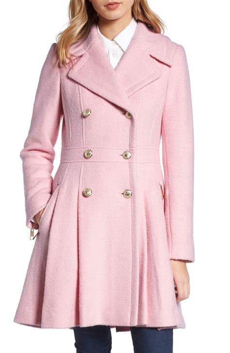 Camel coat van miss selfridge online shop. Free shipping and returns on GUESS Double Breasted Wool ...