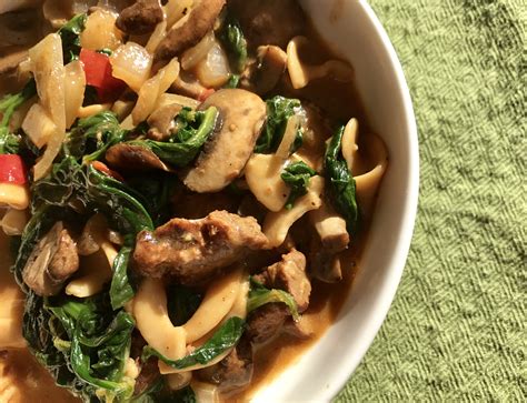 Anyway, here's the stroganoff recipe i included in my newest dinnertime cookbook. Bulked up Beef Stroganoff an #HMRDiet Healthy Solutions ...