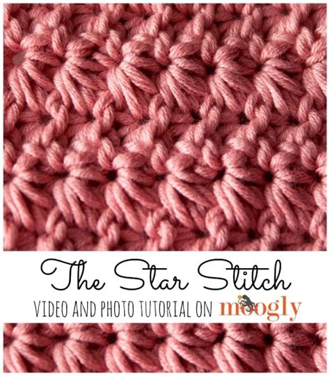 This tutorial will show you how to make a sample size of the star stitch, but you'll have details to translate this into a larger project if desired. Star Stitch (Marguerite Stitch) Tutorial • Free Crochet ...