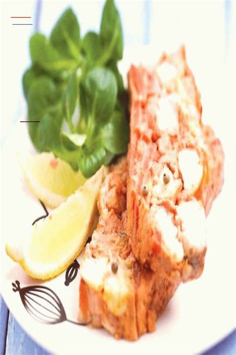 Poissons et fruits de mer nous font craquer pour leur goût iodé. Terrine De Poisson Cyril Lignac : Terrine de Crevettes ...