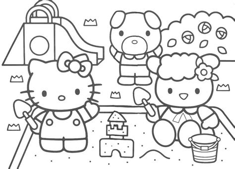 Printable coloring pages, invites & more here i have a wide selection of printable characters that i hope you will enjoy. Baby Hello Kitty Coloring Pages - Coloring Home