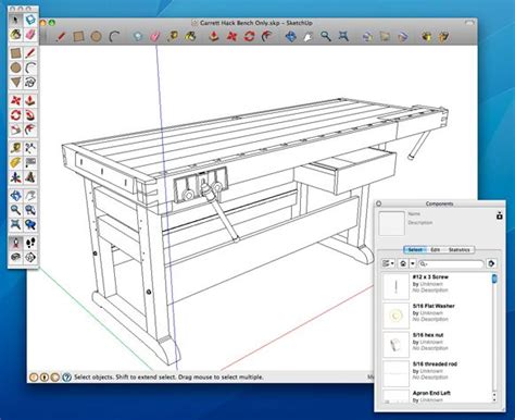 Download these free woodworking plans for your next project. How to Use SketchUp to Get the Most from a Digital ...