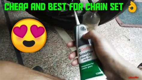 This engine oil works as the best fuel for. best chain lube for motorcycle ! castrol gear oil - YouTube