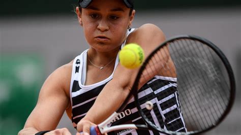 Australia's ashleigh barty reacts to winning her maiden grand slam at the french open. Ashleigh Barty wins women's singles in the French Open ...