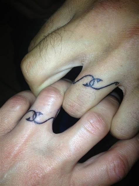Instead, couples are opting for ring finger tattoos for a permanent why to symbolize marriage. 40+ Sweet & Meaningful Wedding Ring Tattoos | Styletic