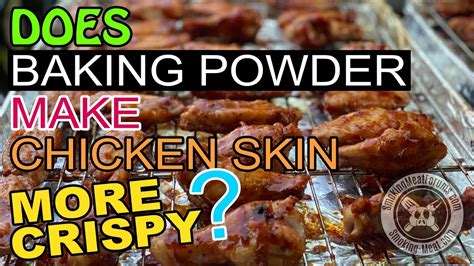 The base and acid are prevented from reacting prematurely by the inclusion of a buffer such as cornstarch. Does Baking Powder Make Chicken Skin Crispy? | Smoking ...