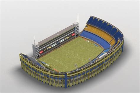 Boca juniors live score (and video online live stream*), team roster with season schedule and boca juniors performance & form graph is sofascore football livescore unique algorithm that we are. Low-poly Boca Juniors Stadium in 2020 | Boca juniors ...