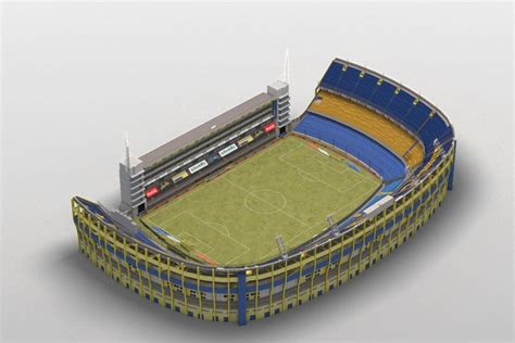 Boca juniors live score (and video online live stream*), team roster with season schedule and boca juniors performance & form graph is sofascore football livescore unique algorithm that we are. Low-poly Boca Juniors Stadium in 2020 | Boca juniors ...