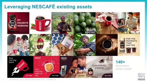 If you're in us, the promotional materials are. Waking up a Sleeping Giant: Elevating the role of all coffee assets at Nestlé - YouTube