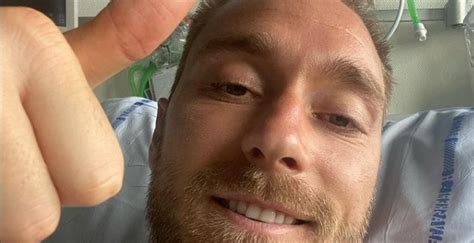 Лучший ресурс о эриксене вконтакте ! Christian Eriksen posts photo from hospital - Newsbook