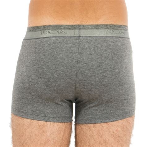 Boxer près du corps gris foncé pour homme de la série personal fit de schiesser Boxer CLASSIC Gris: Boxeadores para hombre de marca HOM en ...