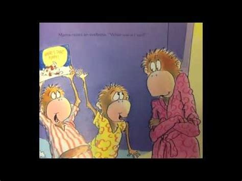 Five little monkeys reading in bed. Five Little Monkeys Reading In Bed, Read by Emma - YouTube