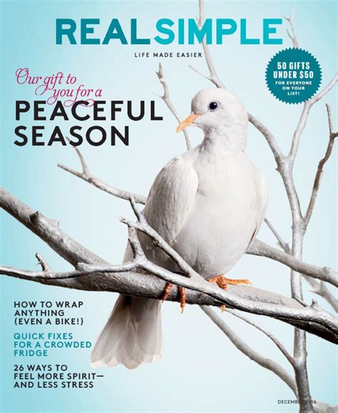 Real Simple Magazine Subscription | Real simple, Real simple magazine, Simple