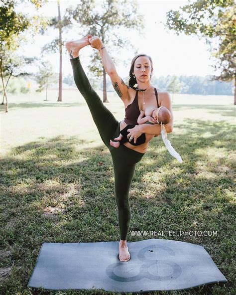 Maybe you would like to learn more about one of these? Multi-Tasking Mom Performs Complex Yoga Poses While ...