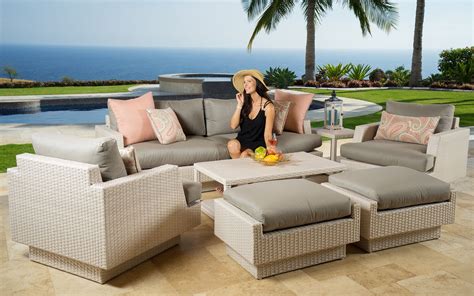 Please check directly with the retailer for a current list of locations before your visit. Awesome Portofino Patio Furniture Home The Outdoor ...