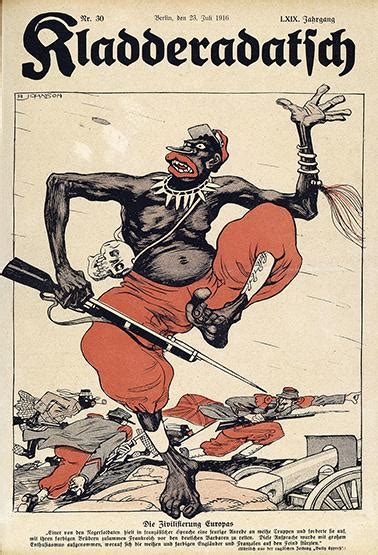 / guerre 1914 caricature propaganda anti allemagne corbella mort miss cavell. Die Zivilisierung Europas, Caricature d'un tirailleur ...