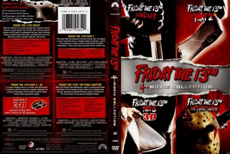 The original friday the 13th film was a great film encompassing a mother's love and revenge. CoverCity - DVD Covers & Labels - Friday the 13th 4-Movie ...