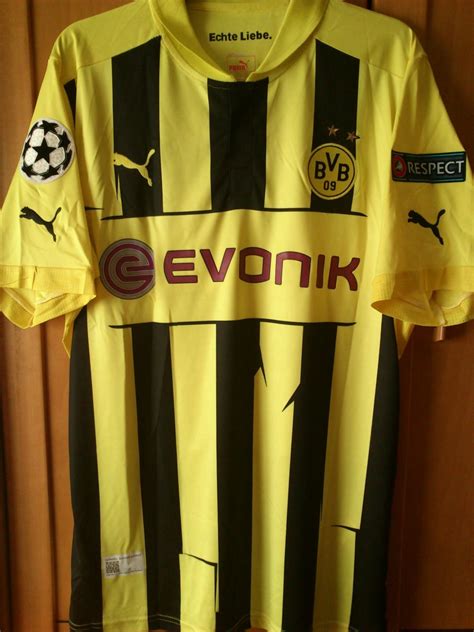 Buy official borussia dortmund football shirts and training kit in our bvb shop. Borussia Dortmund Cup Shirt football shirt 2012 - 2013 ...