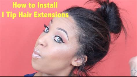 Made of quality copper material. How to Install I Tip Hair Extensions - YouTube