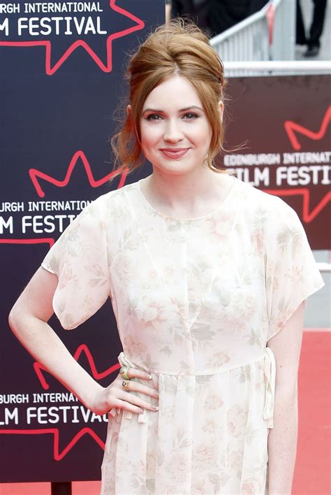 Between this, jumanji, and guardians, karen gillan has solidified herself as a legitimate action star. KAREN GILLAN at Edinburgh Film Festival 2015 - HawtCelebs