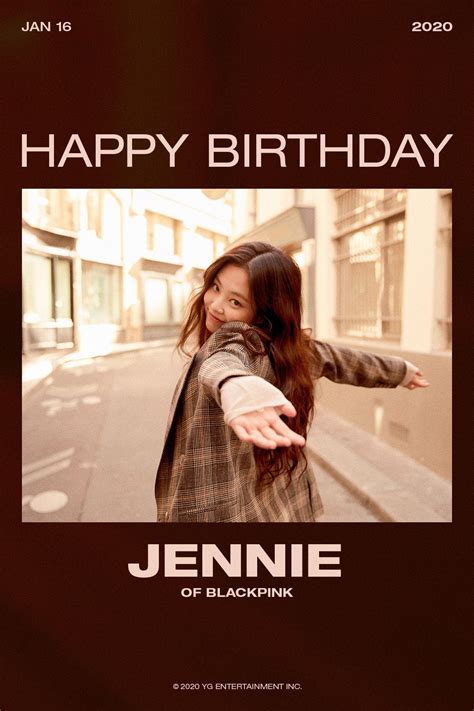 Shining jennie day happy birthday jennie kim staywithjennie. 200116 Happy Birthday Jennie! : BlackPink