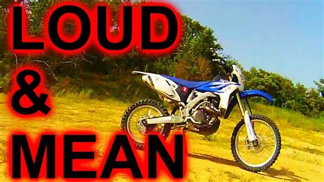 It is quite difficult to choose the best motorcycle exhausts because of the numerous brands and models in the market today. The Best Motorcycle Exhaust..... for a WR450f - YouTube