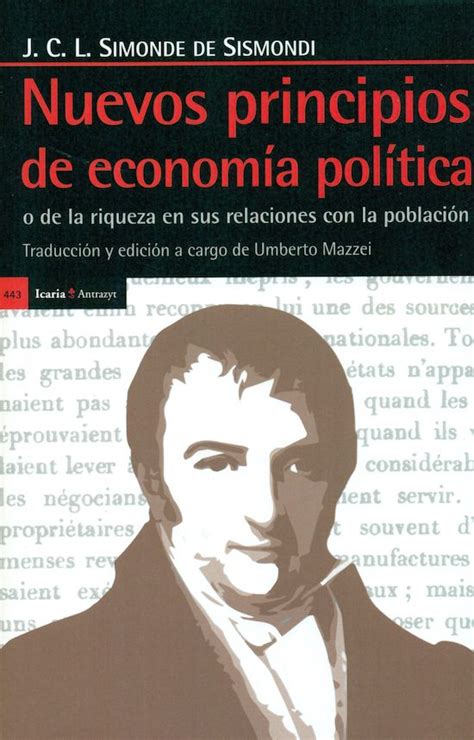 Bravo umberto mazzei et jacqueline veillon de molo pour la publication de la version en français du « sismondi, précurseur ignoré par marx » et. Teori Sismondi tentang 'Yo-yo economy',… menentang ...