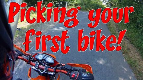 Knowing that riding a motorcycle on public roads and highways is dangerous is the most critical aspect to beginning your life on two wheels. Picking your first motorcycle! - YouTube