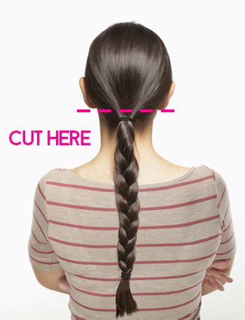 Pull curly hair straight to check the length — many organizations don't accept hair less than 12 inches long. How to donate - Great Lengths for Cancer