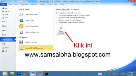 Suntingan pada dokumen pdf tidak semudah melakukan suntingan pada dokumen microsoft word. JUST NICE: Tutorial cara nak tukar Microsoft Word 2010 ...