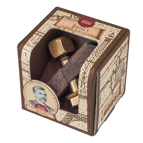 It is named after the engineer gustave eiffel, whose company designed and built the tower. Great Minds Eiffel's Tower Bolt Puzzle | Professor Puzzle