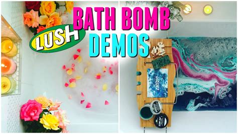 Bath bomb making kit with 100% pure therapeutic grade essential oils, (makes 12 diy lush cupcake mold bath bombs), gift box included. LUSH BATH BOMB DEMO - Testing 9 Lush Bath Bombs - YouTube